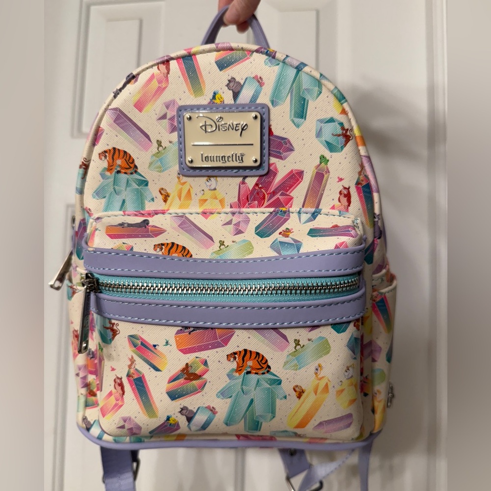 Disney Loungefly Gemstone Sidekicks Mini Backpack